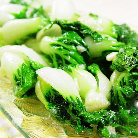 Stir fried baby bok choy - Restaurant PM