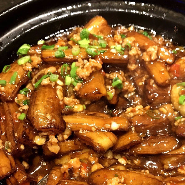 Minced pork with spicy eggplant - Restaurant PM