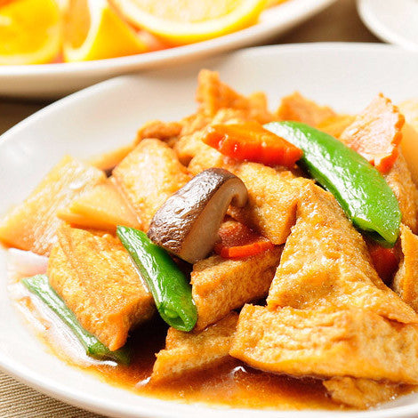 Tofu and vegetables with black bean sauce - Restaurant PM